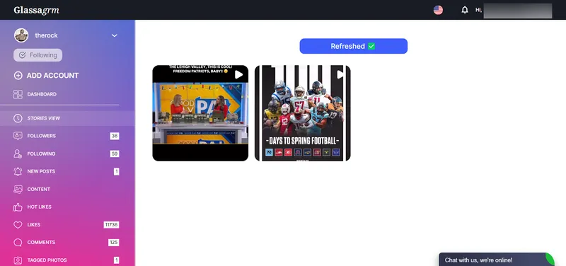 Glassagrm Review of features: glassagrm story viewer Glassagrm Review of features: glassagrm story viewer