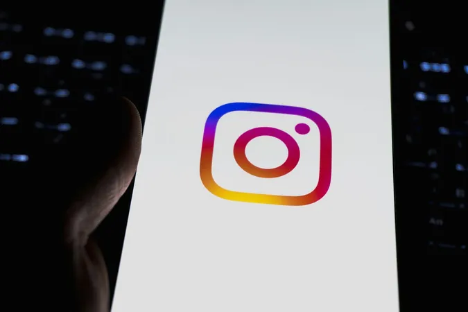 phone displaying the Instagram app phone displaying the Instagram app