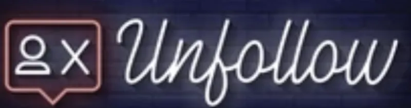 Unfollow logo Unfollow logo
