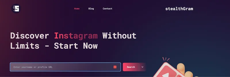 How the stealthGram viewer app works How the stealthGram viewer app works